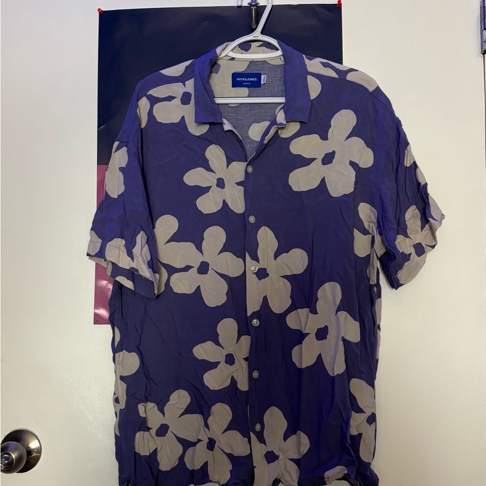 Jack and Jones Floral Shirt - Men’s Large